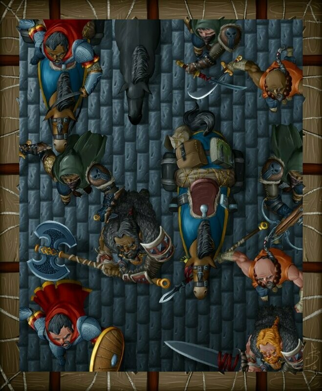 Human Male Heroes 1