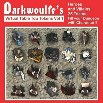 Darkwoulfe's VTT Tokens Volume 1