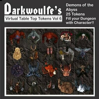 Darkwoulfe's VTT Tokens Volume 6