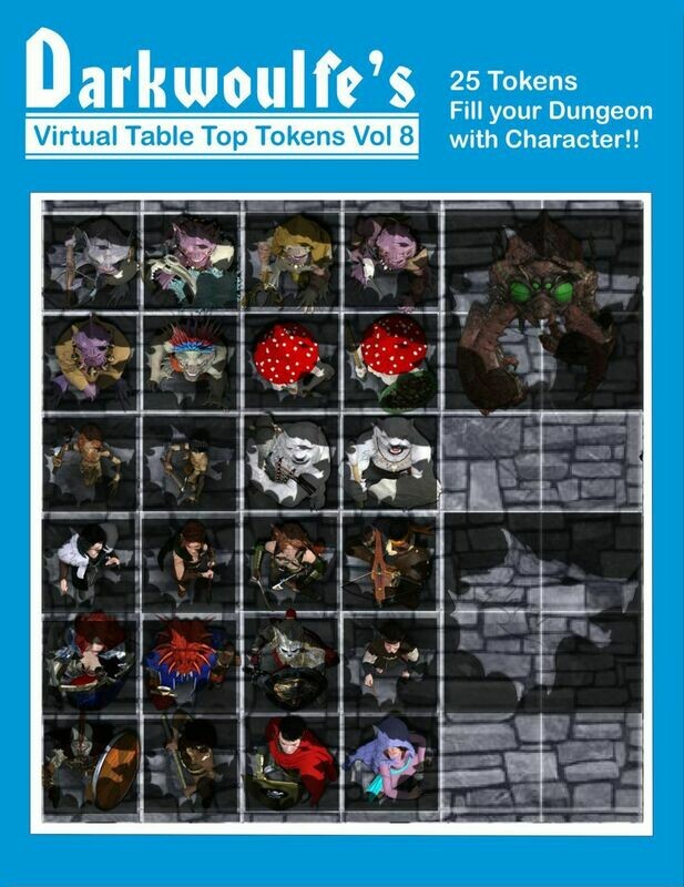 Darkwoulfe'S VTT Tokens Volume 8