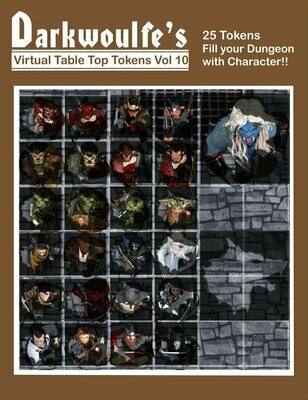 Darkwoulfe's VTT Tokens Volume 10