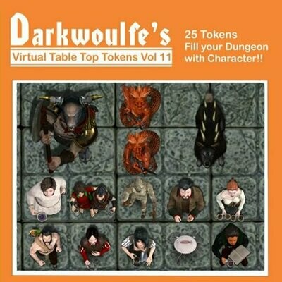 Darkwoulfe's VTT Tokens Volume 11