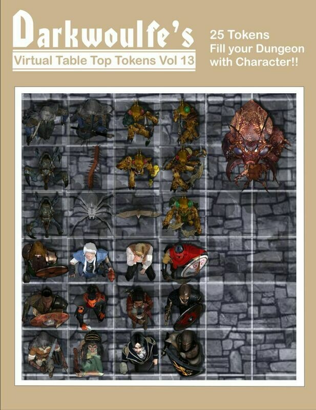 Darkwoulfe's VTT Tokens Volume 13
