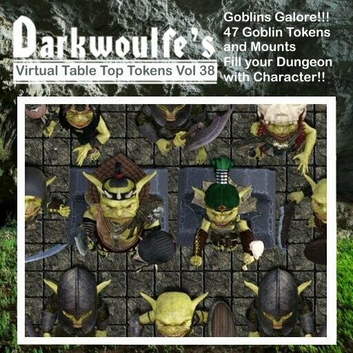 Darkwoulfe's VTT Tokens Volume 38