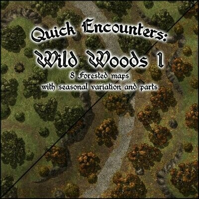 Quick Encounters: Wild Woods 1