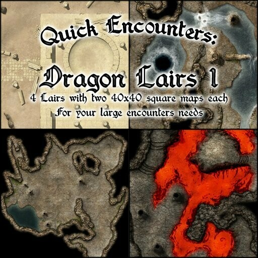 Quick Encounters: Dragon Lairs 1