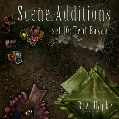 Scene Additions Set 10: Tent Bazaar