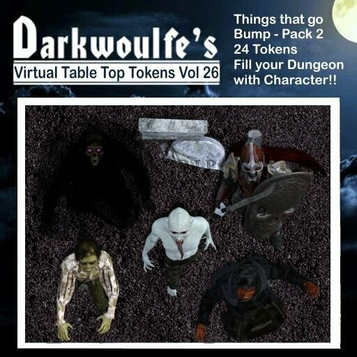 Darkwoulfe's Token Pack Vol26 - Things That Go Bump 2