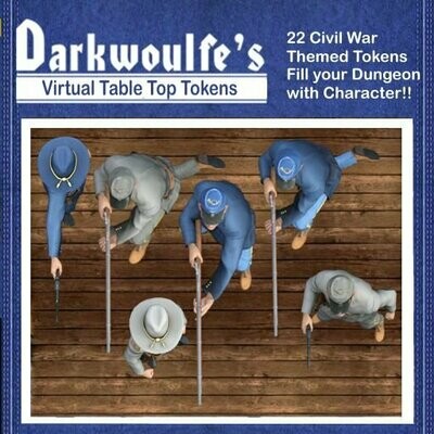 Darkwoulfe's Token Pack: Civil War Supplement