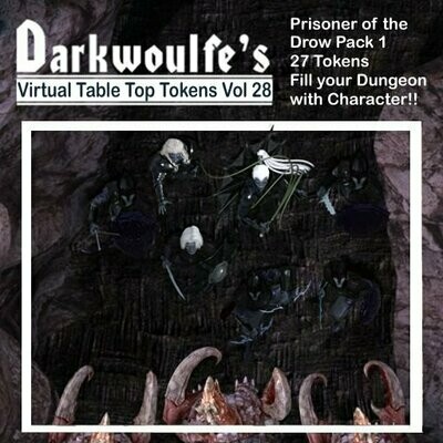 Darkwoulfe's Tokens: Prisoners of the Drow 1