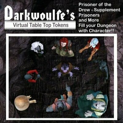 Darkwoulfe's Token Pack: Prisoners of the Drow Supplement