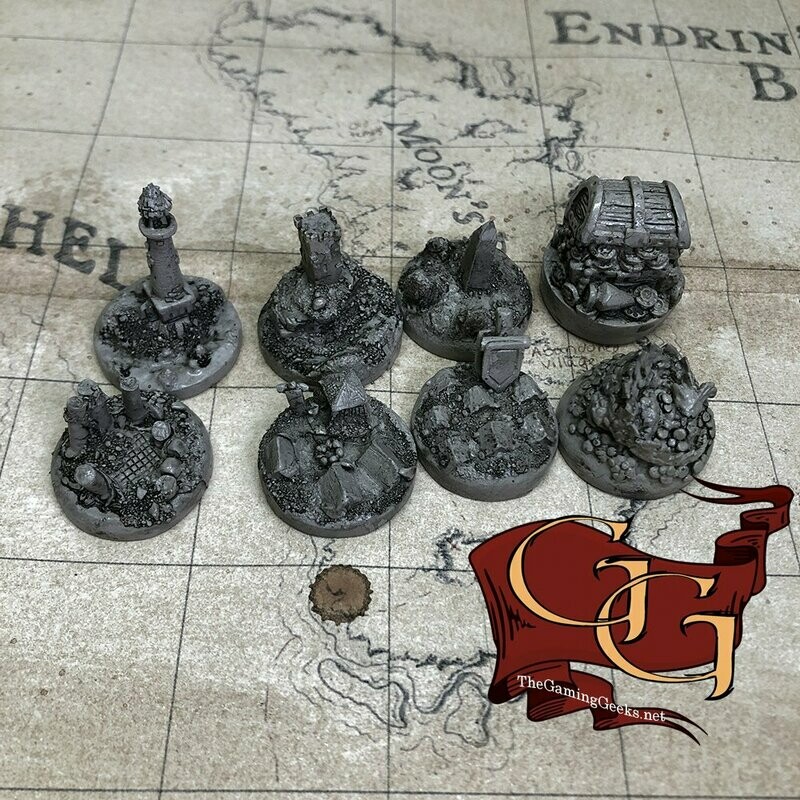 Mighty Mini Map Tokens (set of 8)