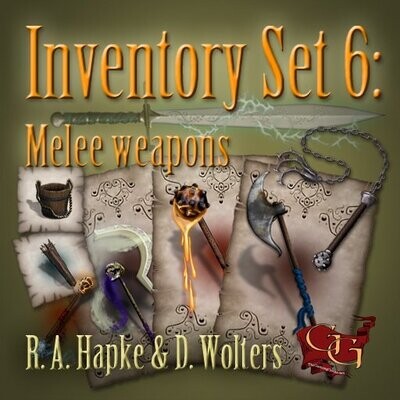 Inventory set 6: Melee Weapons