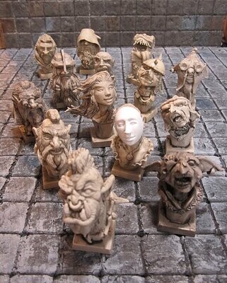 Pick o' Pack of 5 Microbusts - UNPAINTED
