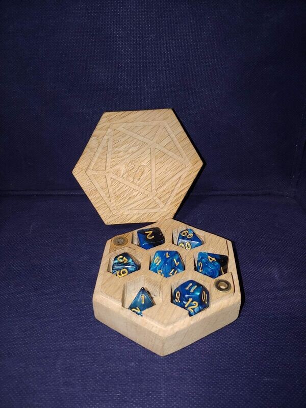 Hexagonal Dice Box