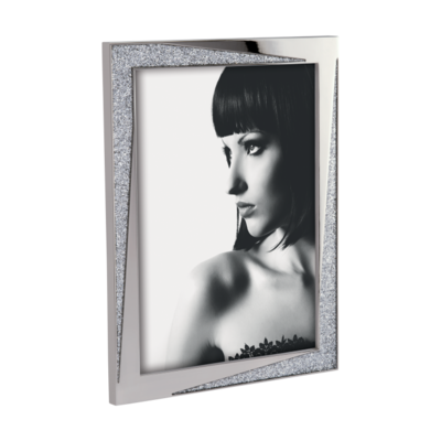 PORTAFOTO IN METALLO CON GLITTER - 10x15