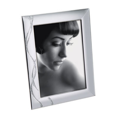 PORTAFOTO IN METALLO CON GLITTER - Misura 13x18