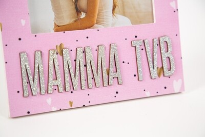 Cornice glitter 10x15 Festa della Mamma