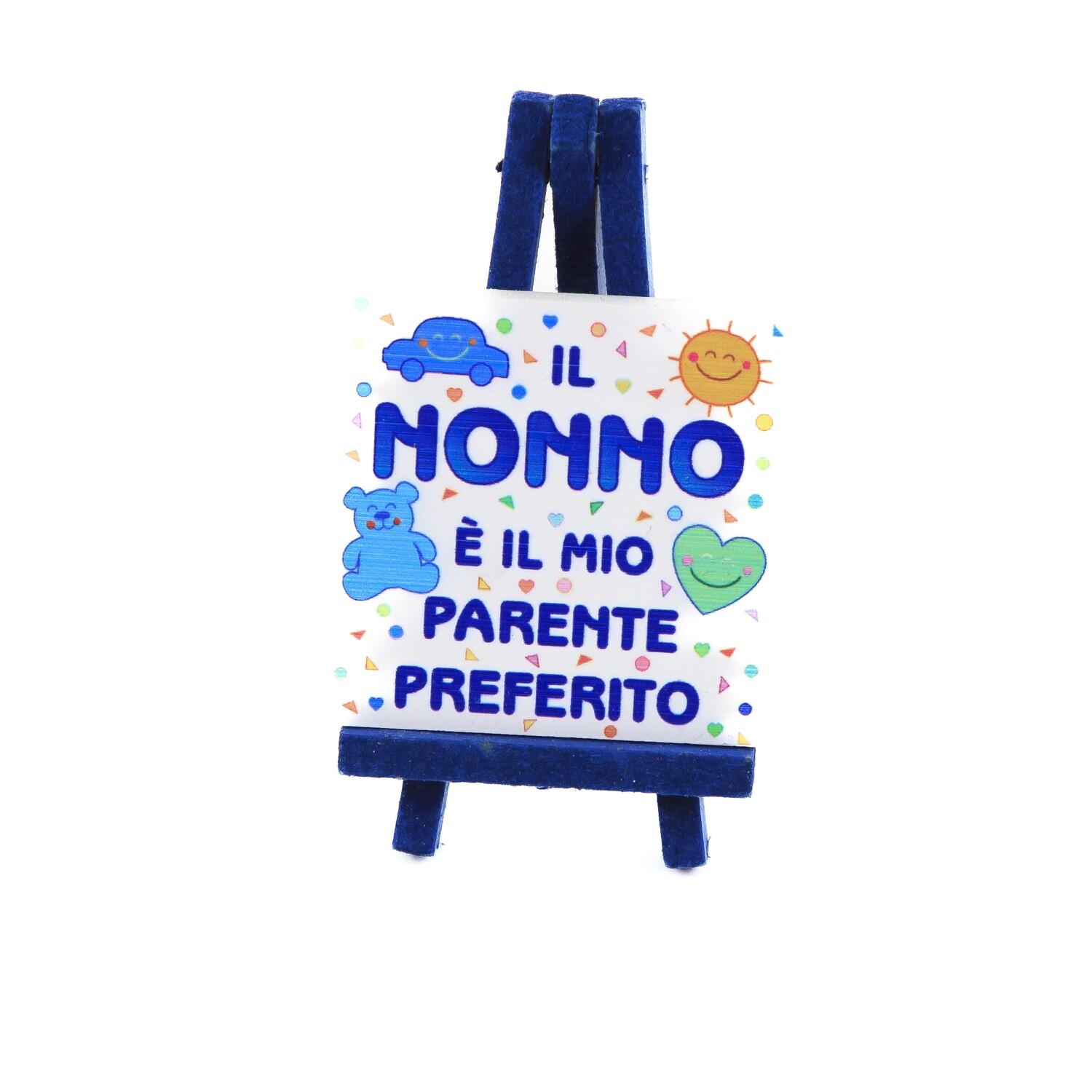 MINI QUADRETTO CON CAVALLETTO NONNO