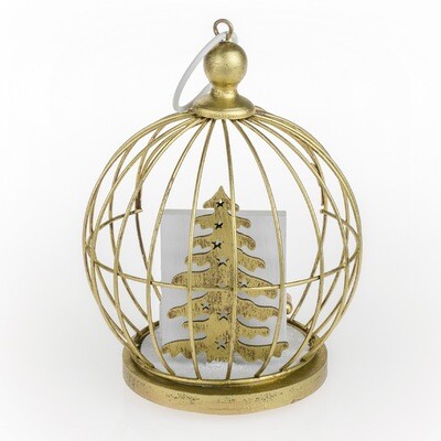 PALLINA DI NATALE PETER GOLD