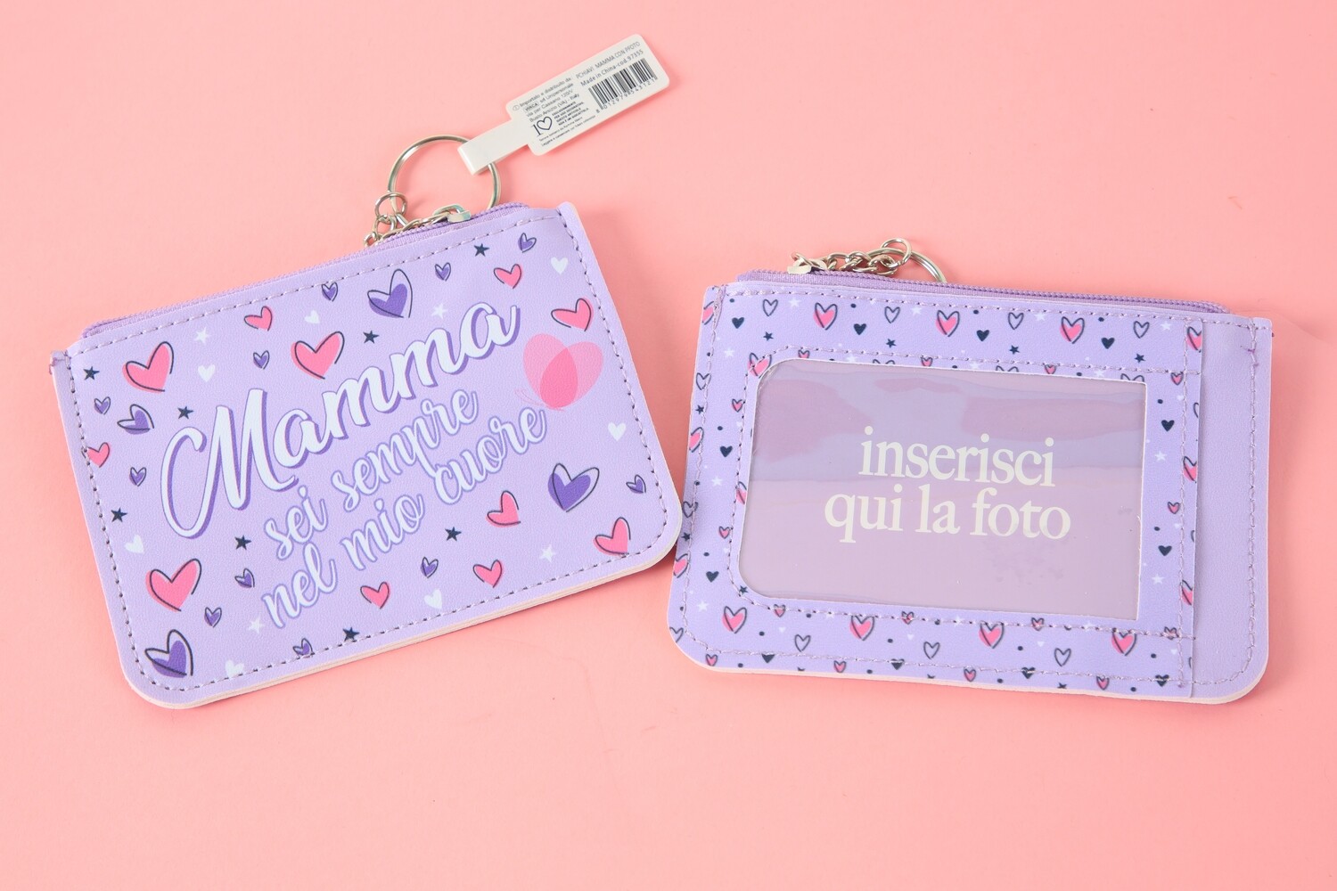 Portamonete con foto - Festa della Mamma