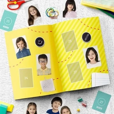 Album Figurine Personalizzato Scuola