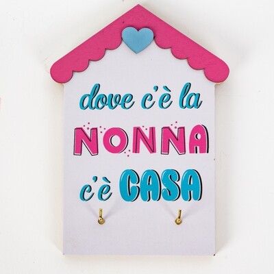 PORTACHIAVI APPENDIBILE NONNA