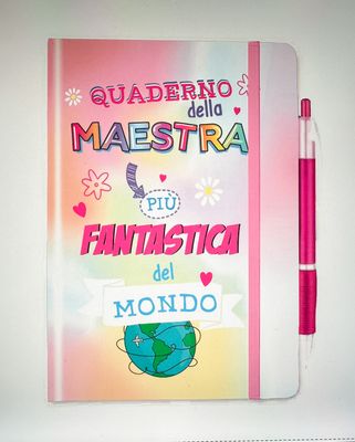 BLOCCO APPUNTI con penna 15x21