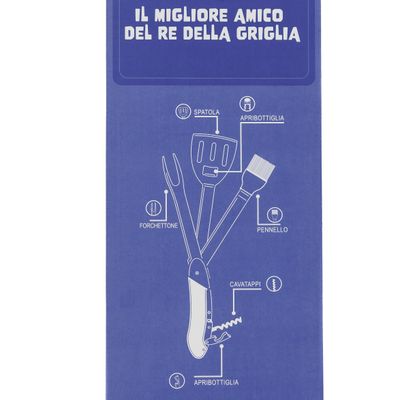 SET UTENSILI BARBECUE