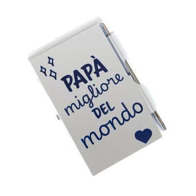 Blocchetto appunti con penna