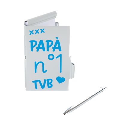 Blocchetto appunti con penna