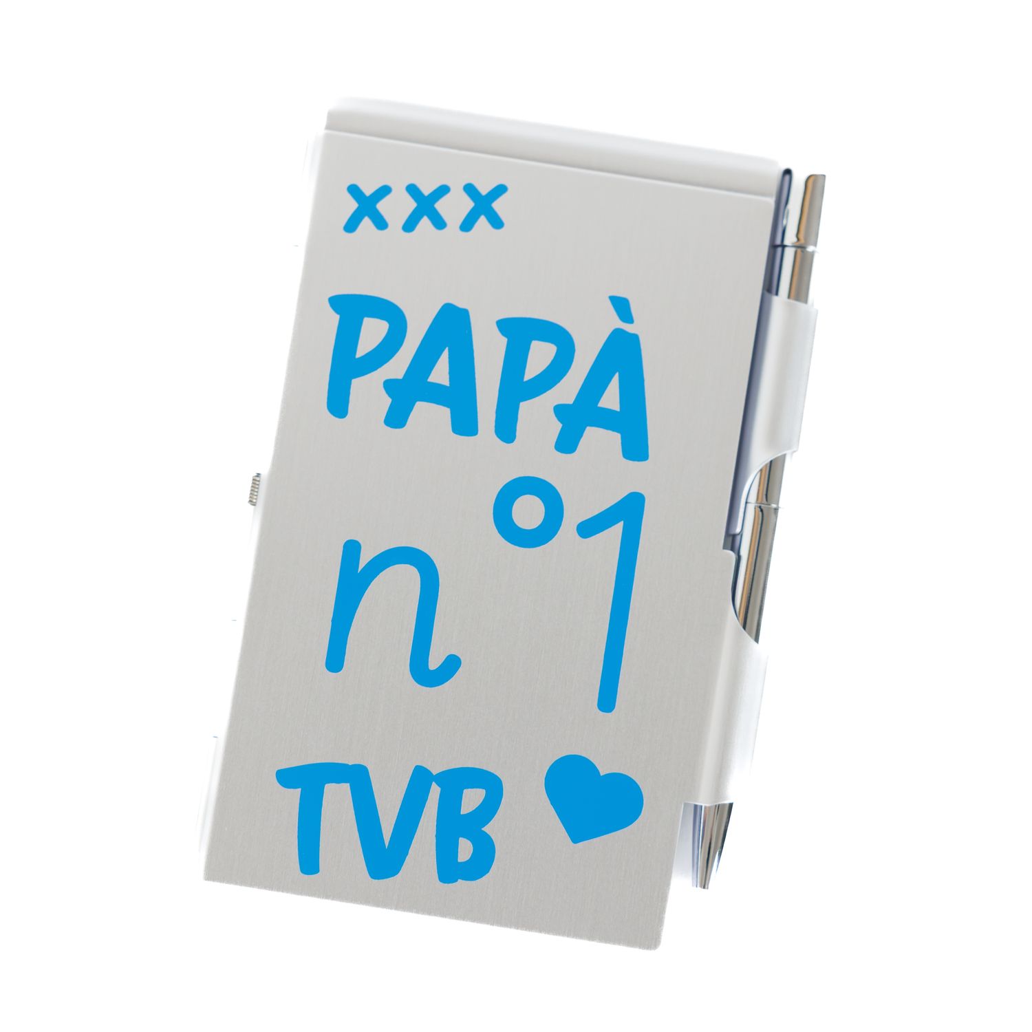 Blocchetto appunti con penna