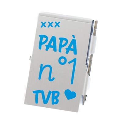 Blocchetto appunti con penna