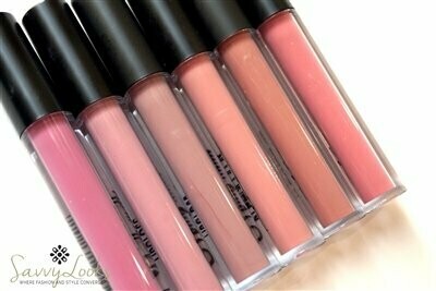 Matte Lip Gloss Set of 6 Shades
