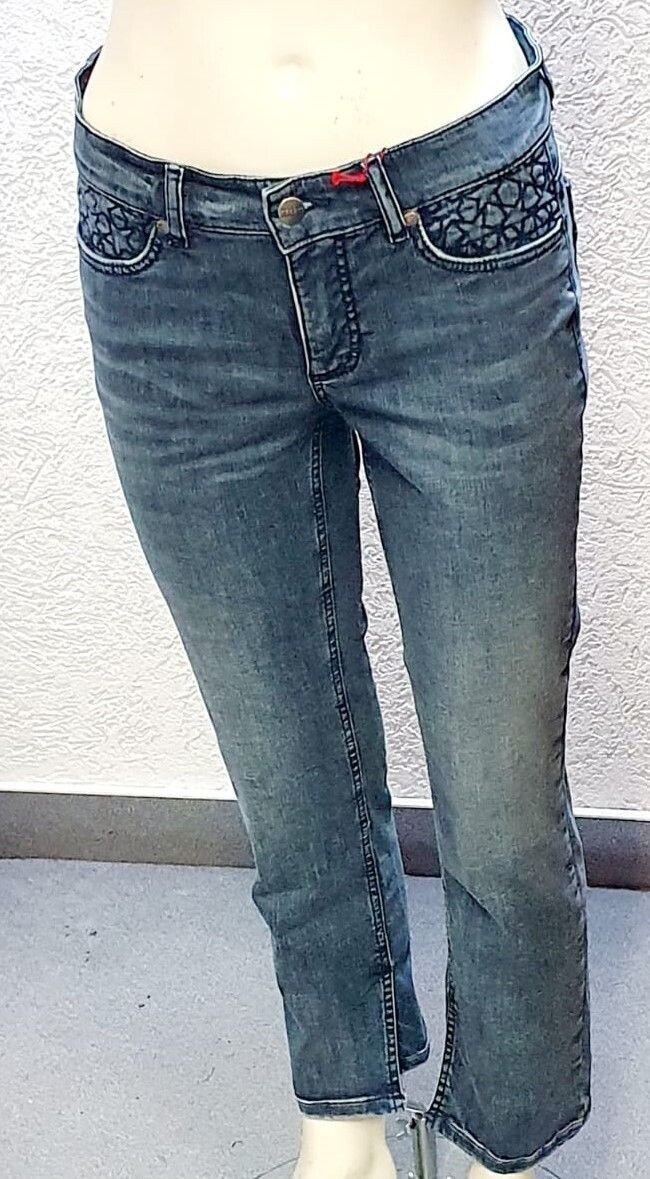 7/8 Jeans mit Schlitz