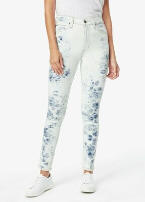 Tie-Dye Floral White High Rise Skinny Jeans Tie-Dye Floral White High Rise Skinny Jeans