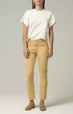 COH Mustard Mid-Rise Slim Cropped Jean COH Mustard Mid-Rise Slim Cropped Jean