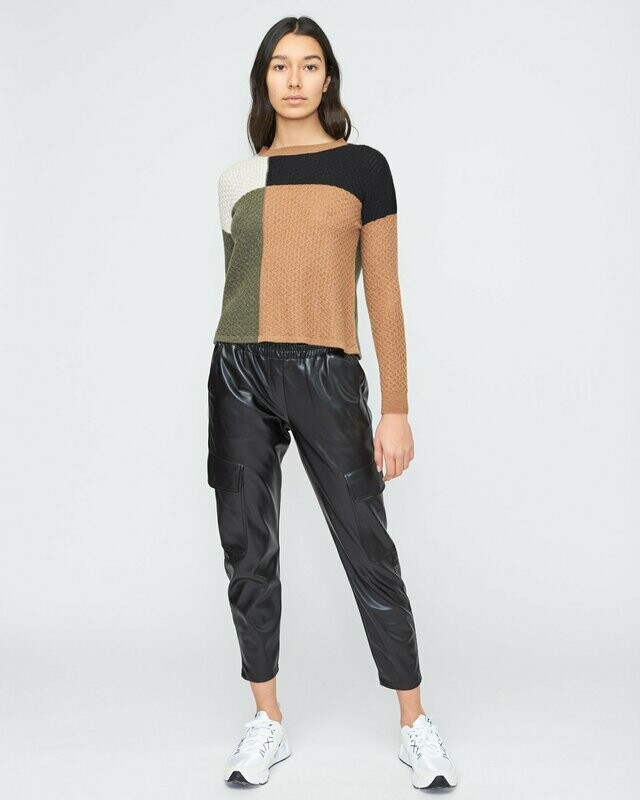 Four Square Cable Knit Cashmere Sweater Four Square Cable Knit Cashmere Sweater