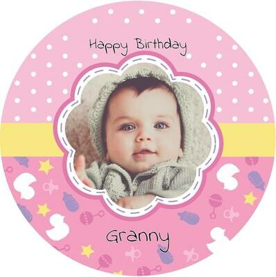 Personalised Baby Floato Photo Balloon