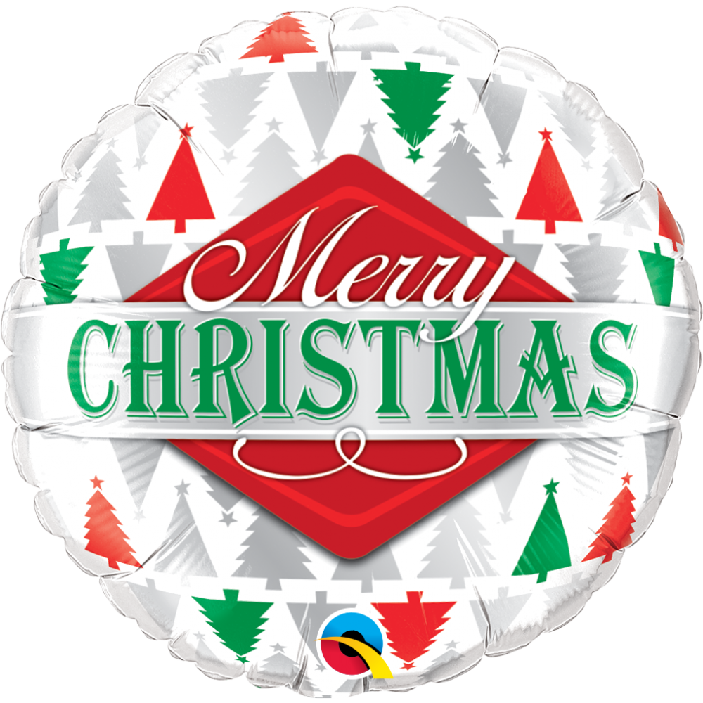 Merry Christmas Foil Balloon