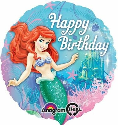 18&quot; Foil Disney Princess Ariel