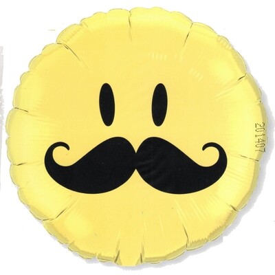 Moustache emoji 18&quot; foil