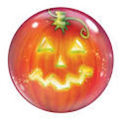 Halloween Pumpkin  Bubble Balloon 22&quot;