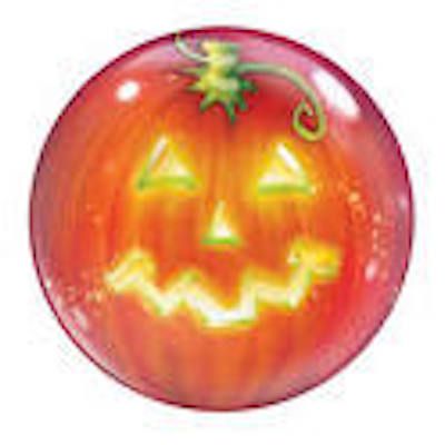 Halloween Pumpkin Bubble Balloon 22" Halloween Pumpkin Bubble Balloon 22"