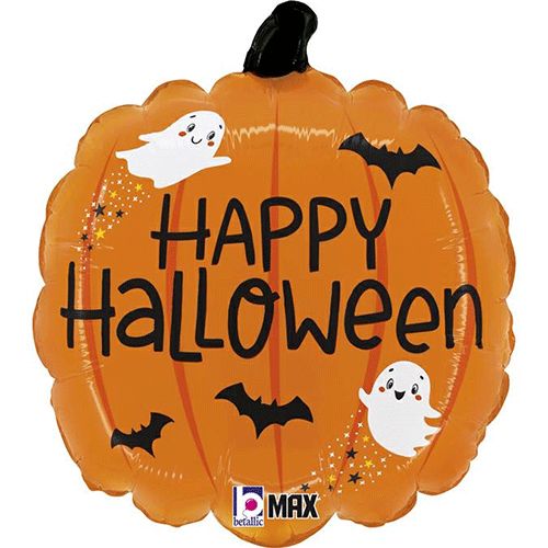 Happy Halloween Pumpkin 18&quot; Foil Balloon