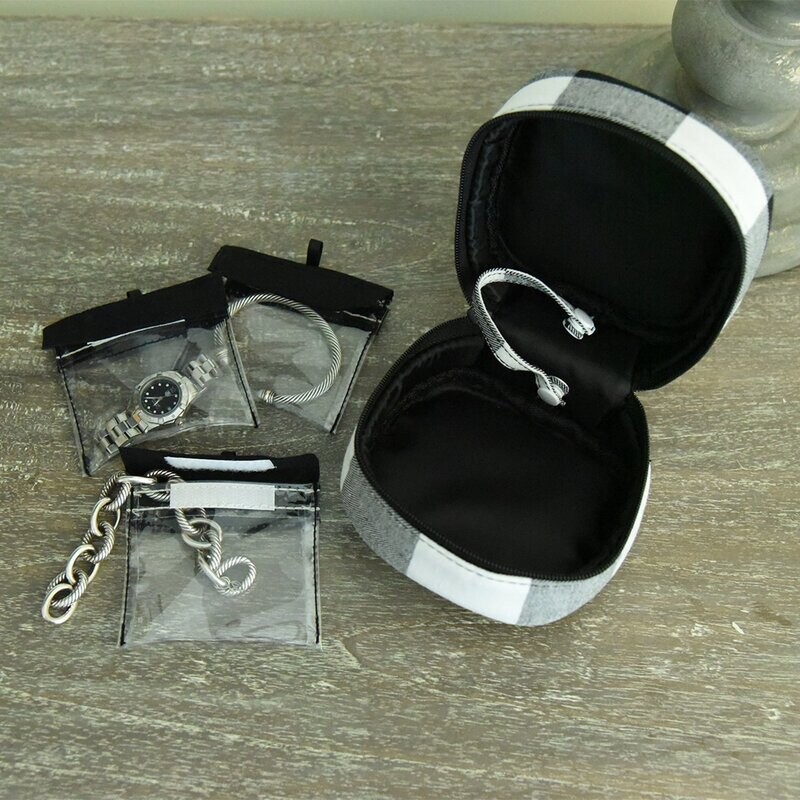 Buffalo Check Jewelry Cube