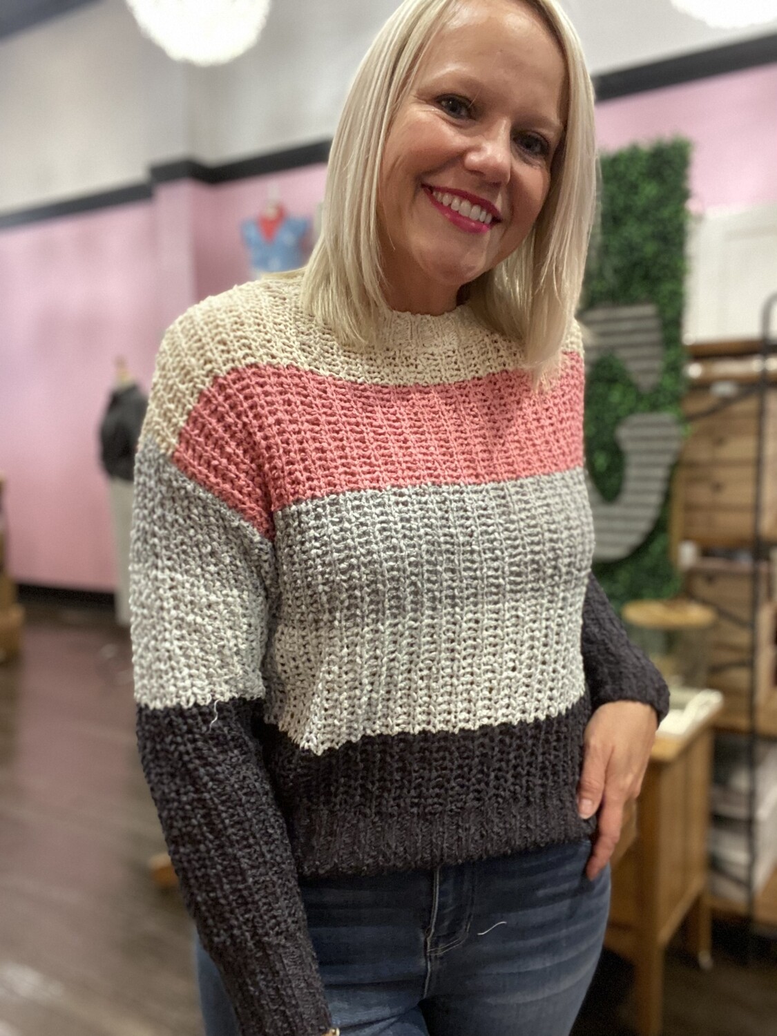 Marlowe Stripe Sweater