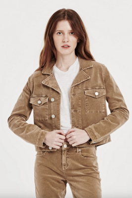 NICOLE COLOR CORDUROY JACKET SHELL