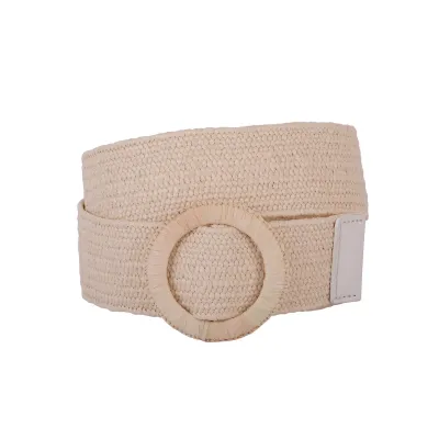 RAFFIA BELT