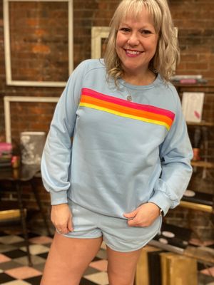 Retro Set Beau Blue 2pc